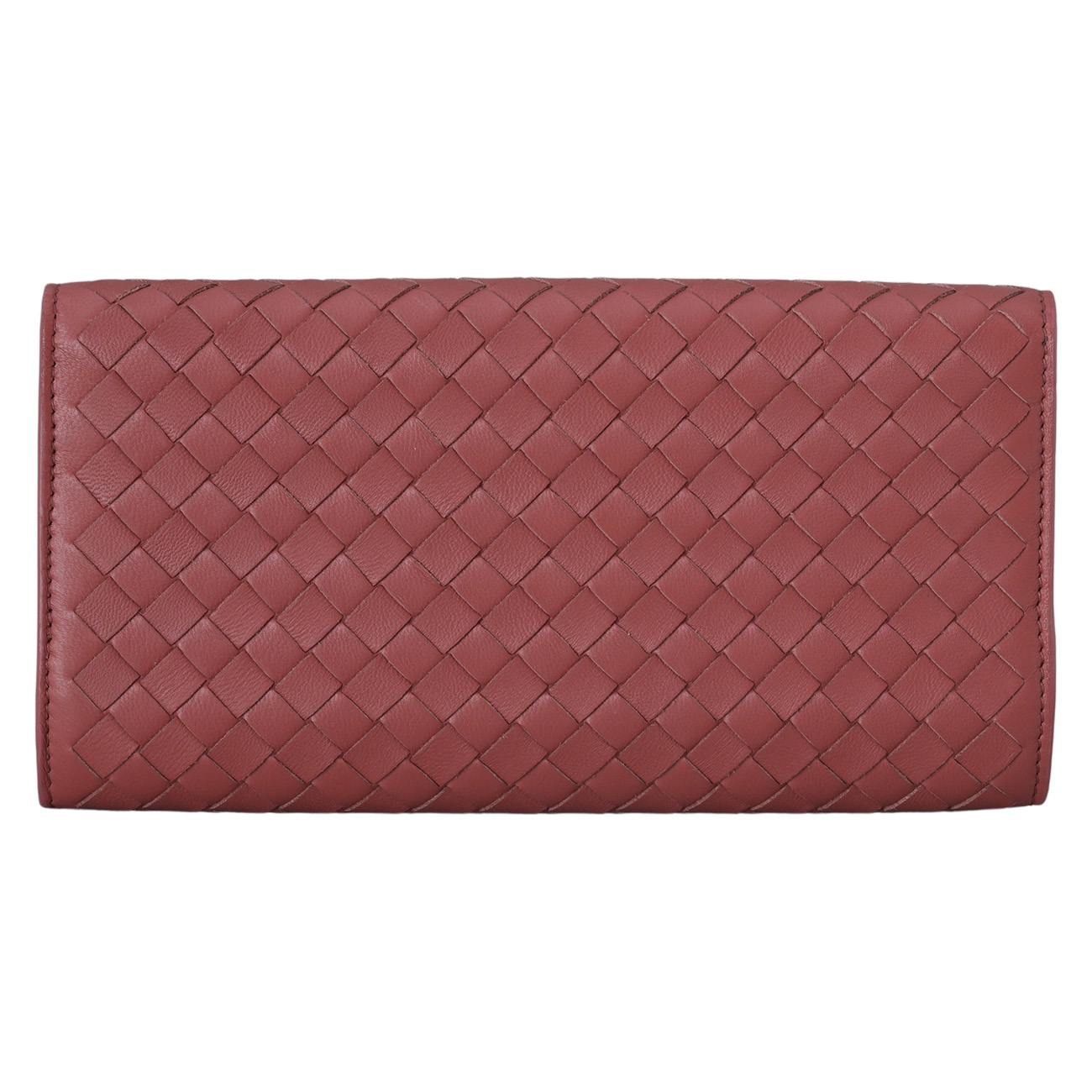 BOTTEGA VENETA(USED)보테가베네타 인트레치아토 플랩 장지갑